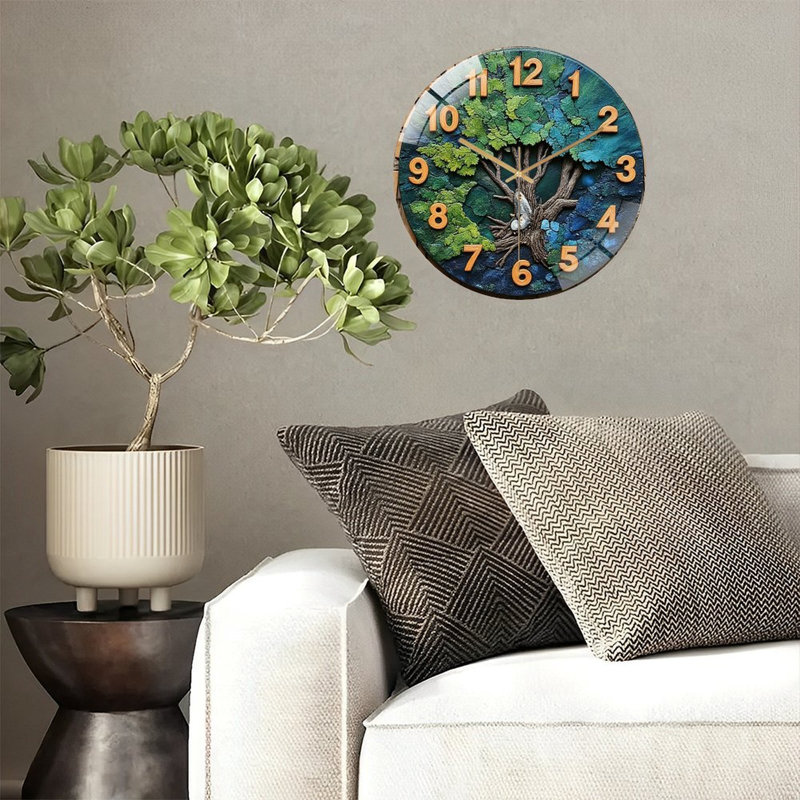 Horloge murale 12 po