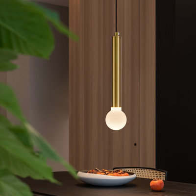 Luminaire suspendu 1 lumière pour îlot de cuisine 1 chambre