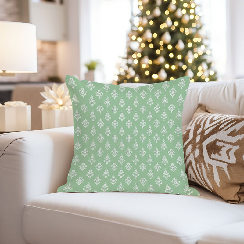 Abstract Mint Pattern VIII Patterns Modern, 16"H x 16"W