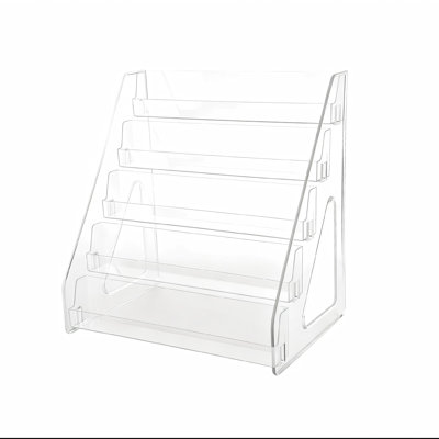 Support de rangement en cascade pour CD 5 niveaux