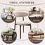 Upholstered Solid Wood Dining Chair, Curved Ergonomic Backrest, Modern Side Chair for Dining Room-409163184
