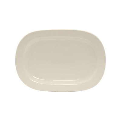 Tuxton Eggshell Ceramic Platter