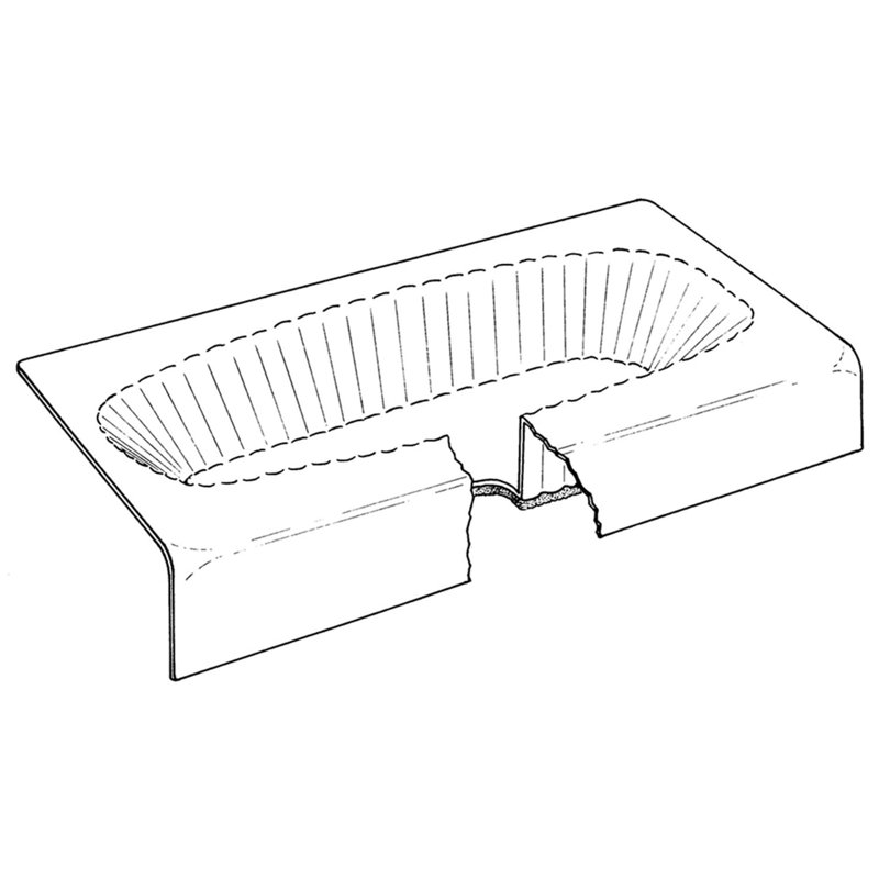 Jones Stephens 60 X 30 X 16 Tub Protection