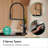 hansgrohe Talis N Semi-Pro PowderSpray Kitchen Faucet 1.75 GPM-113372444