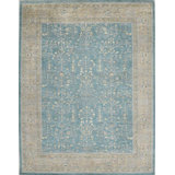 Transitional One-of-a-Kind Rectangle 8'9" X 11'8" Hand Knotted Area Rug