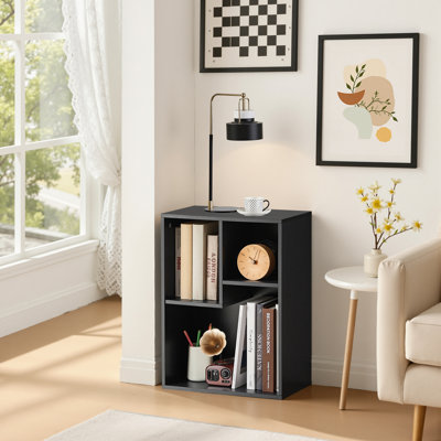 Hidajeta Cube Modern Bookcases, Bookshelves for Most Books, Vertical or Horizontal Use Available
