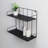 2 Piece Metal Floating Shelf