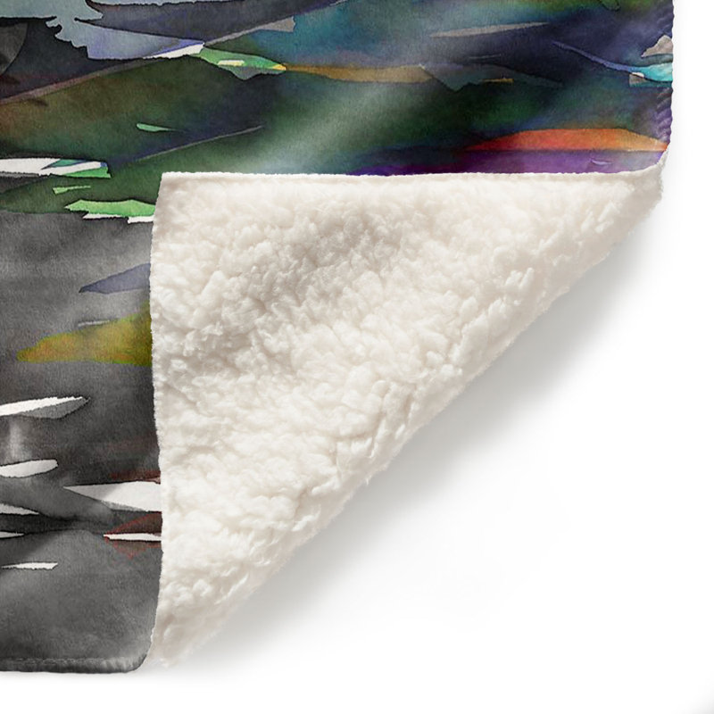Couverture sherpa douce fervor i, l 68 po x L 80 po