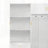 American Style 4-in-1 Hall Tree with Padded Bench, 4 Hooks, and Adjustable Storage Shelves for Entryway Organization-129333380