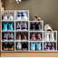 Boîte de rangement pour chaussures empilable-671207922