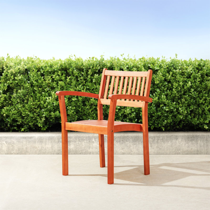 Ensemble de 2 fauteuils de patio Caladesi, Brun
