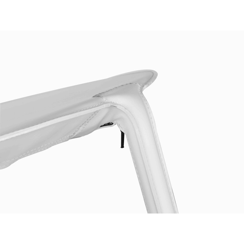 Libro End Table, White, 20" H x 27.5" W x 27.5" D