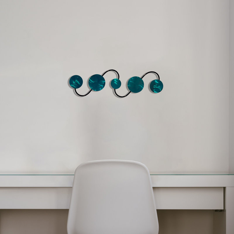 Art mural Meyerdirk, Bleu sarcelle bonbon