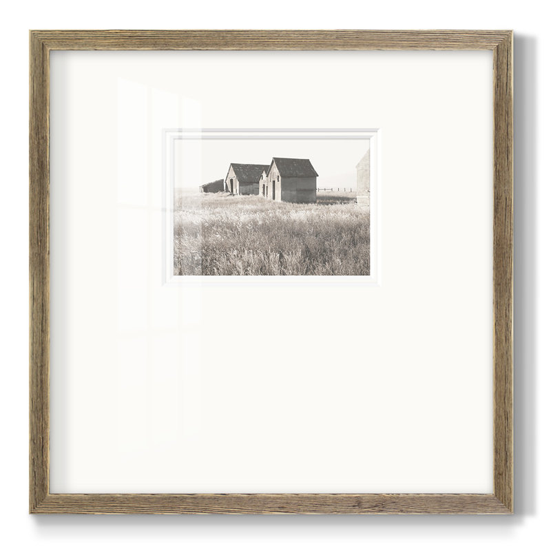 «Kingery Neutral Barn», reproduction imprimée sur papier, H 21 po x l 21 po x P 1,25 po