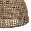 Luminaire suspendu tissé en corde de Manille