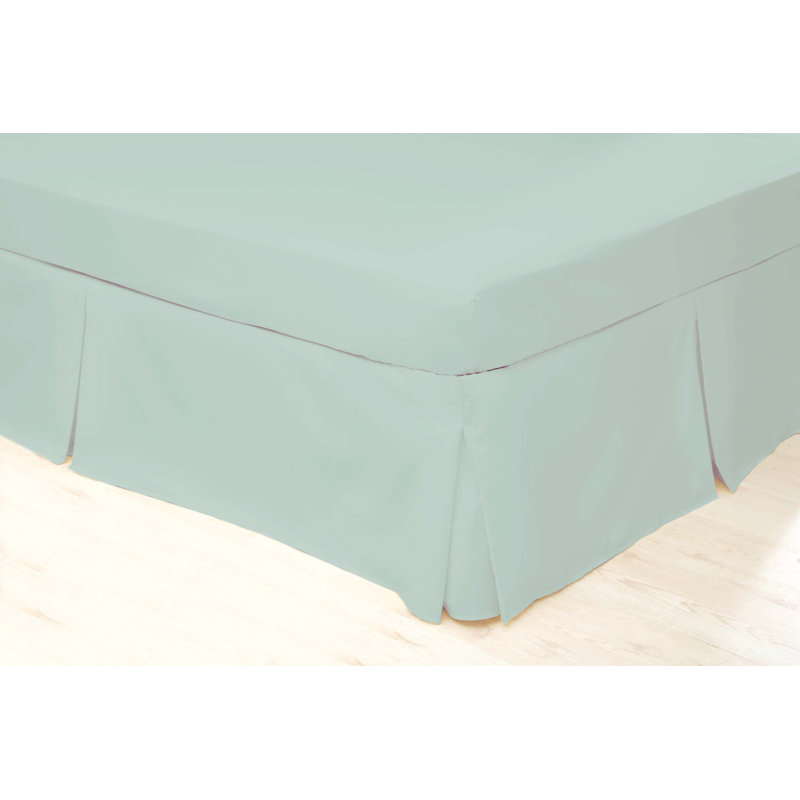 200 TC 50/50 Percale Polycotton Tailored Bed Skirt, Super King (6'), Breeze
