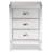 Alenis 17.72'' W Metal Nightstand