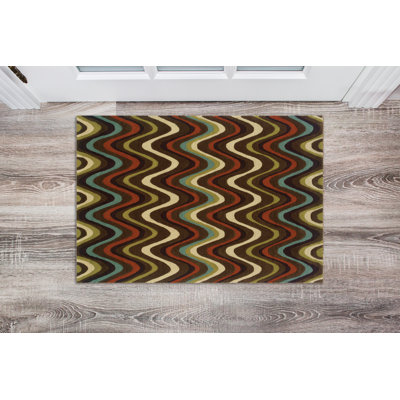 Marisela Handmade Rug Brown And Multi