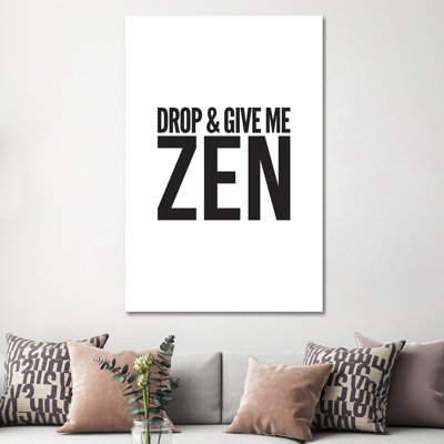 Zen - Wrapped Canvas Gallery-Wrapped Canvas Giclée