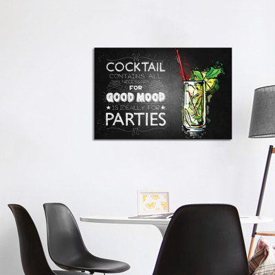 Mojito II by Gab Fernando - Wrapped Canvas Gallery-Wrapped Canvas Giclée