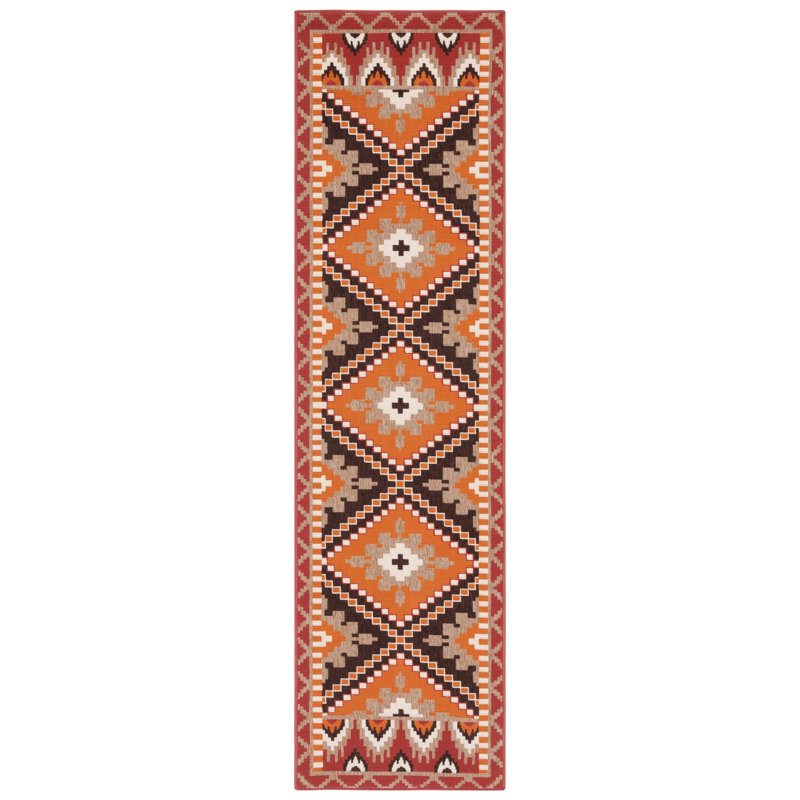 Northpoint Veranda Performance Geometric Indoor/Outdoor Area Rug, Runner 2'3" x 6'7"