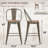 High Back Metal Counter And Bar Stools-169690832-176063639