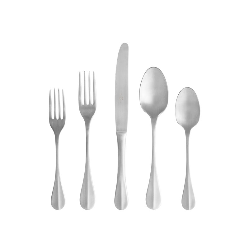 Costa Nova Nau Stainless Steel Flatware Set, Silver