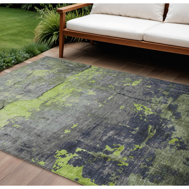 Abstract Indoor / Outdoor Rug