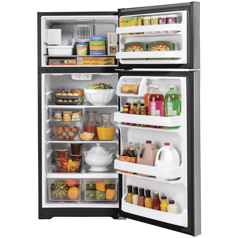28" Top Freezer 17.5 Cu. Ft. c , Stainless Steel
