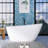59.1'' x 28.7'' Freestanding Soaking Acrylic Bathtub