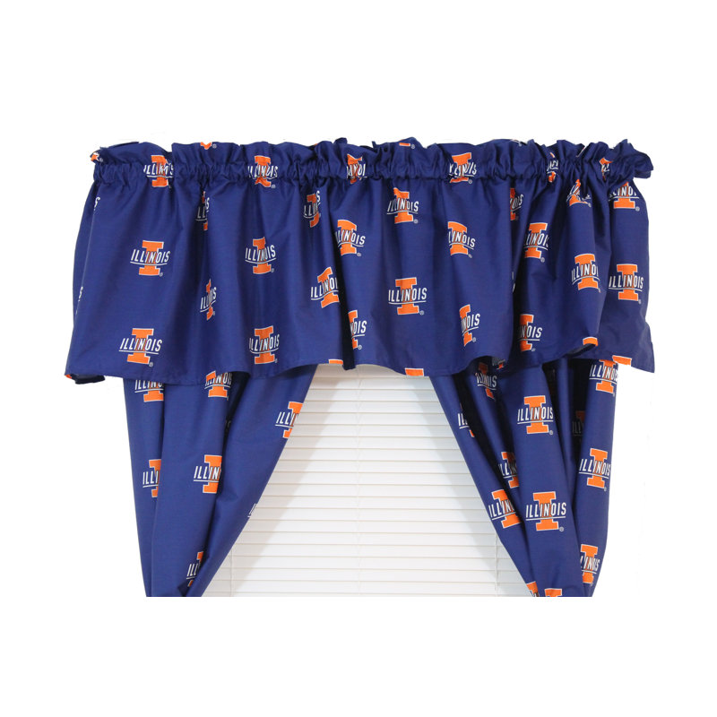 NCAA Tailored Window Valance