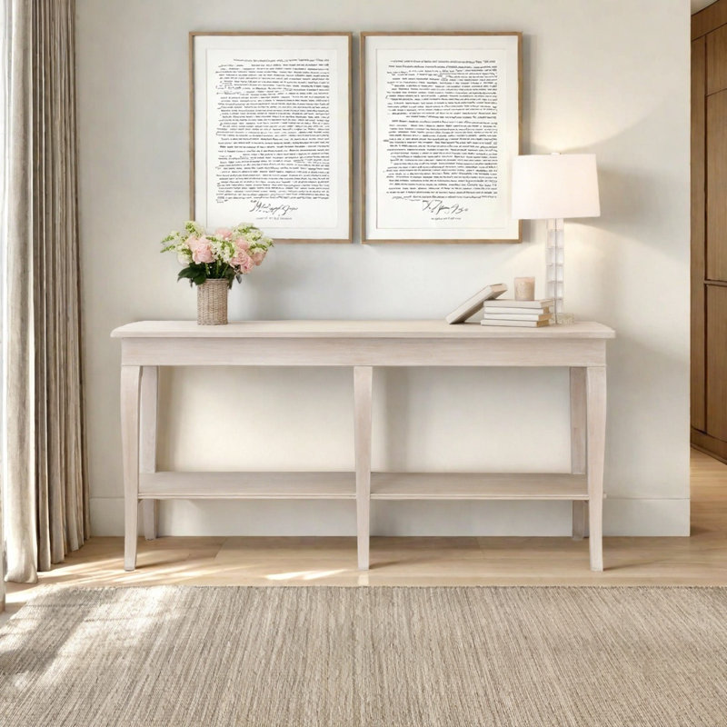 Console de style champêtre