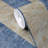 Ayley Wallpaper Blue Gray Rusted Brass Gold Metallic Stripes Striped Rolls 3D