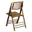 American Champion Bamboo Wood Folding Dining Chairs
