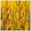 Couvre-lit matelassé jaune Cactus-126175385