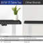 Bureau électrique à hauteur ajustable, série DESK-KIT-B06B-88685528