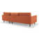 Curt 2 - Piece Upholstered Sectional