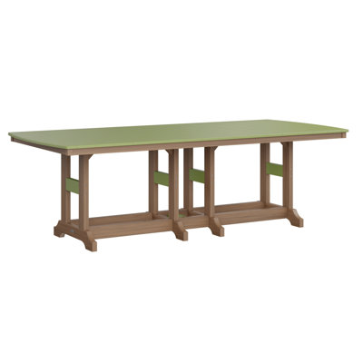 Table de salle à manger rectangulaire 96 po Berlin Gardens Garden Classic