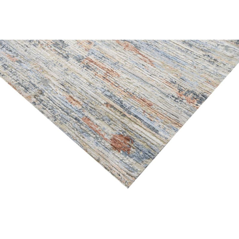 Clearance One-of-a-Kind Rectangle 8' X 9'9" Hand Knotted Area Rug