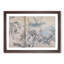 Gathering in an Orchid Pavilion by Maruyama Okyo - Framed Print-55726868-55726869