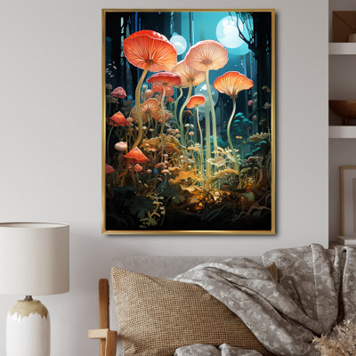 «Jellyfish Luminescent Beauty Pastoral I», reproduction d'art sur toile