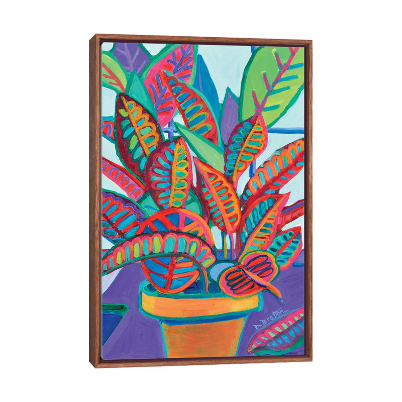 Jeff's Croton Petra by Debra Bretton Robinson - Gallery-Wrapped Canvas Giclée on Canvas, 66.04 cm H x 45.72 cm W x 4.445 cm D