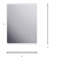 Miroir lumineux de salle de bain rectangulaire-734840748