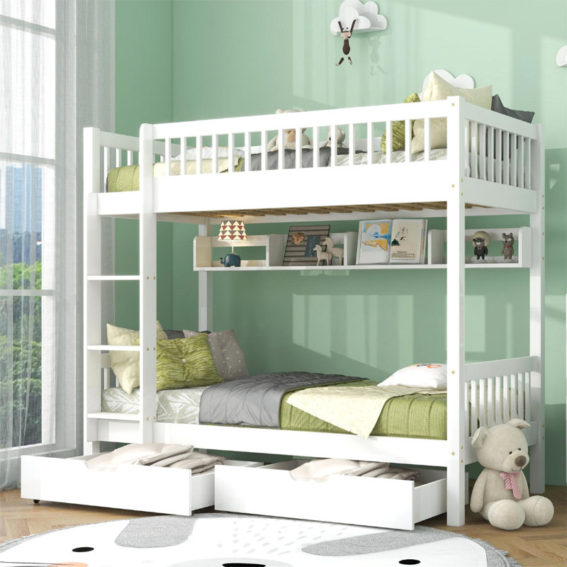 Gopal UK Single - DE 90 X 190 Cm Solid Wood Bed