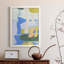 Rorschach Rainbow II - peinture sur toile encadrée-1467314467-1467314470