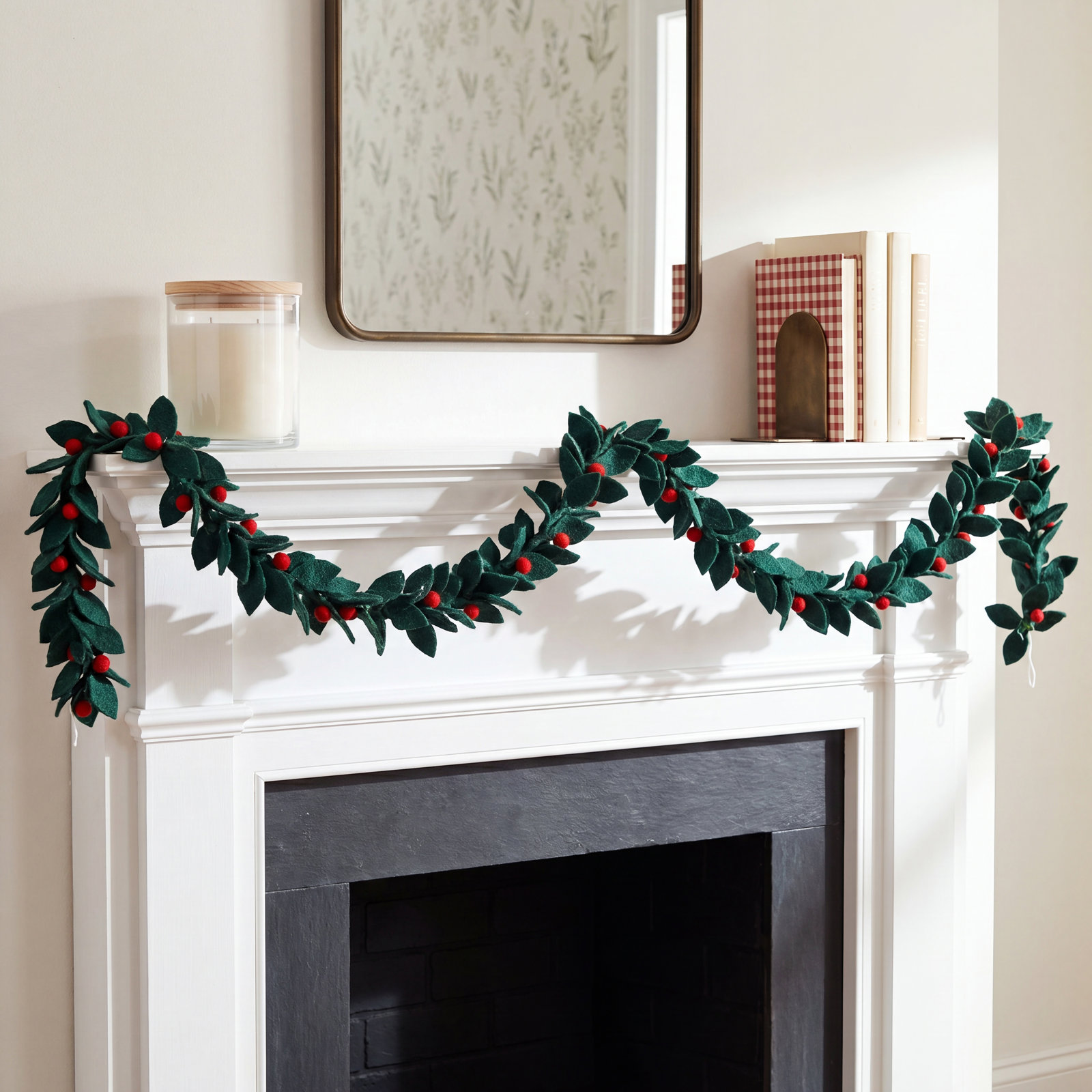 7.2'' in. Faux Garland