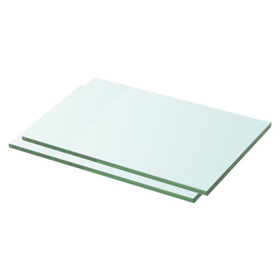 Zaynab 2 Piece Glass Floating Shelf