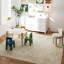 Tapis lavable doux avec tapis d'inspiration rétro patiné à poils longs pour le salon, la salle à manger et la chambre à coucher-1542357722