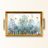 Elegant Glass Tray, 19.7 x 11.4 x 1.4 inches | 100% Durable Glass Construction | Easy to Clean with Damp Cloth | Ideal for Serving, Decorative Display, and Organizing | Stylish Addition to Home Décor-981105785