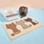 Tapis filtrant pour litière pour chat